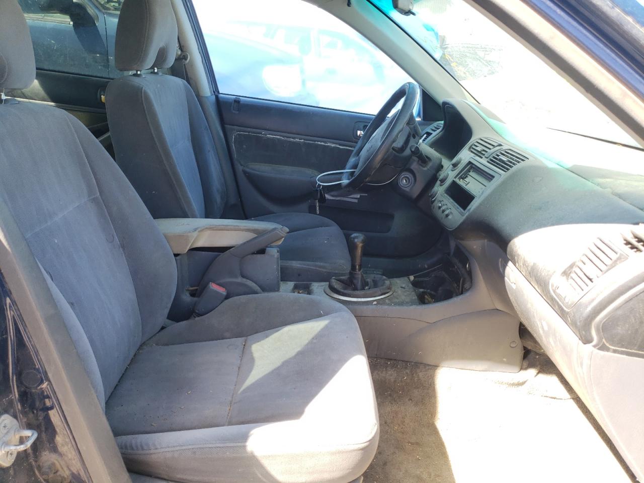 Photo 5 from auction – 2003 HONDA CIVIC EX with VIN 2HGES25743H540292