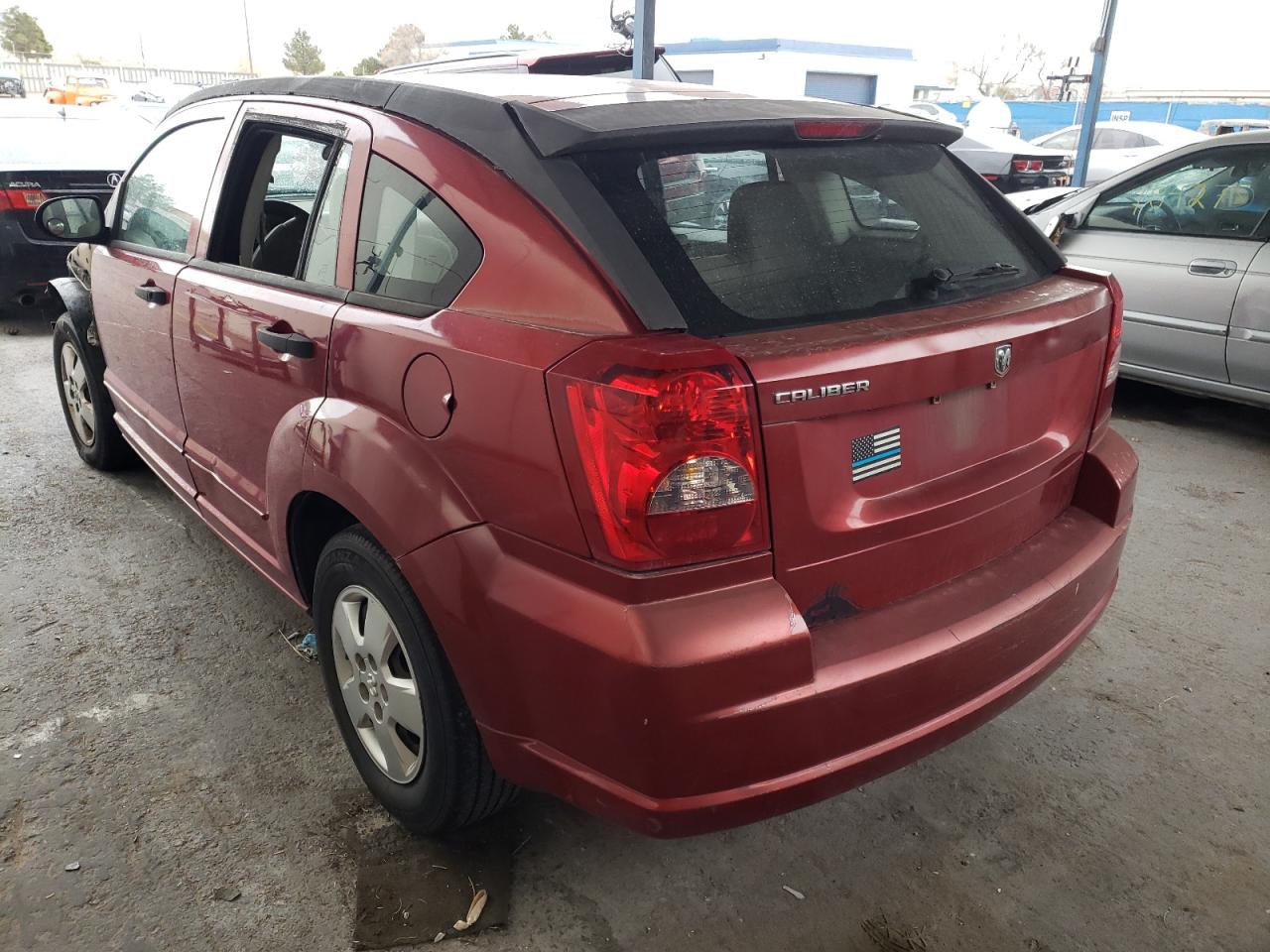 Photo 3 from auction – 2007 DODGE CALIBER with VIN 1B3HB28B07D176730
