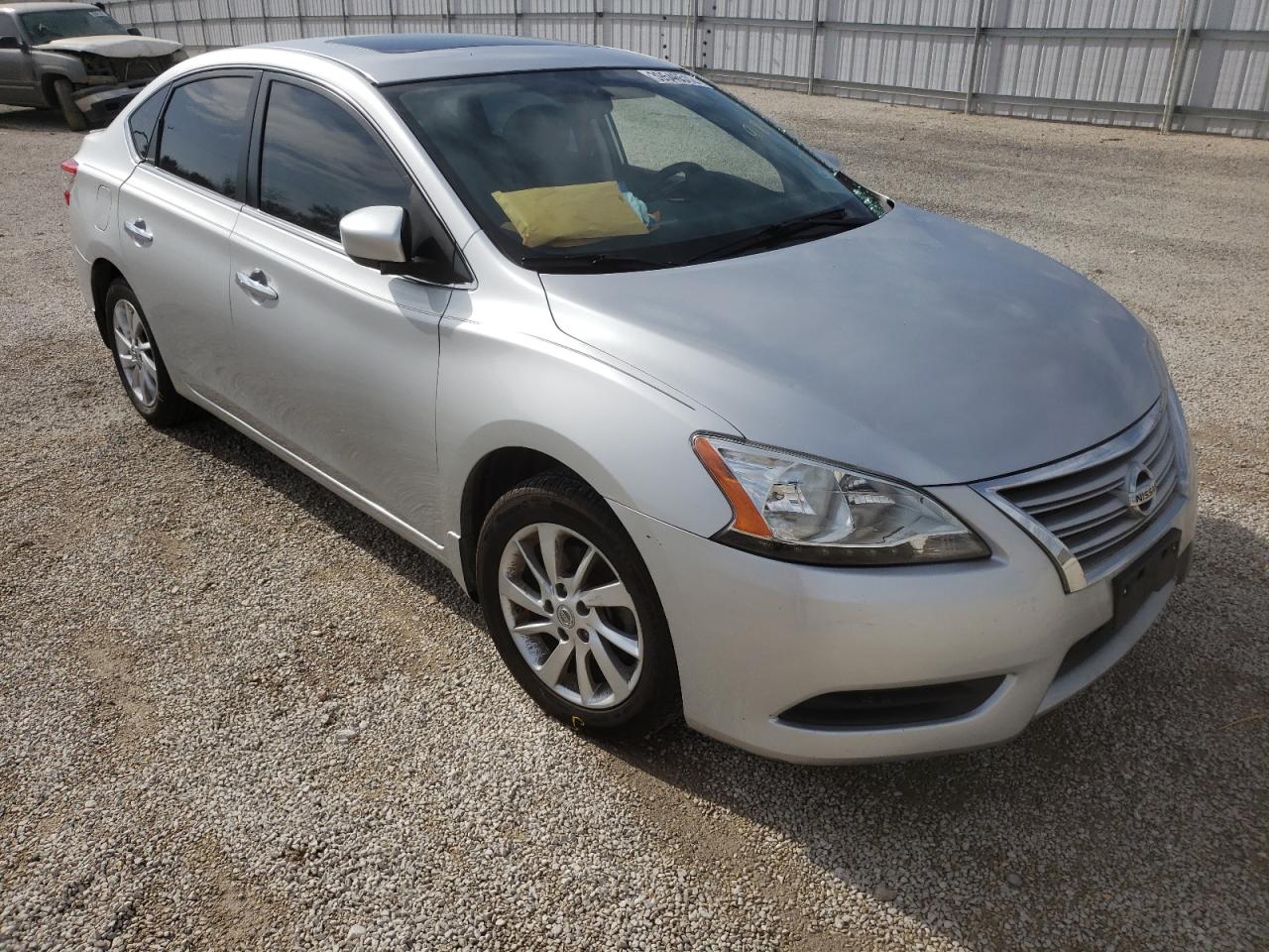 NISSAN SENTRA S 2015 with VIN 3N1AB7AP1FY334395 - Photo from auction