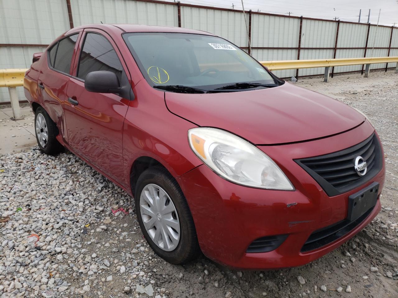 NISSAN VERSA 2014 with VIN 3N1CN7AP2EL852818 - Photo from auction