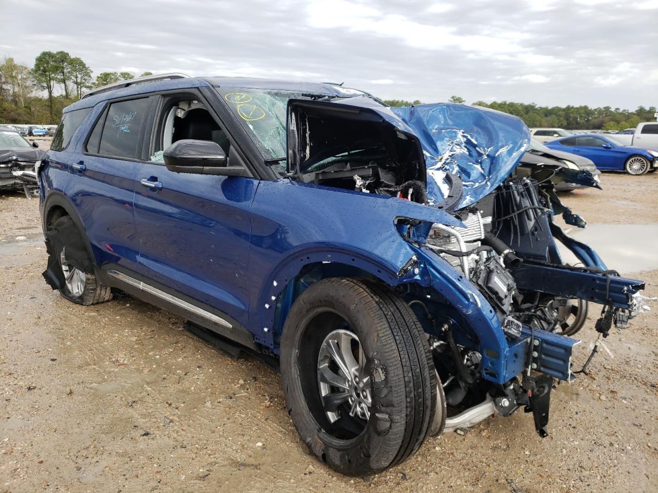 FORD EXPLORER L 2022 with VIN 1FMSK7FH7NGA32236 - Photo from auction