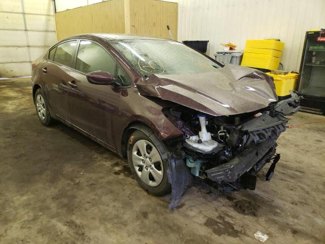 KIA FORTE LX 2018 with VIN 3KPFK4A70JE276291 - Photo from auction