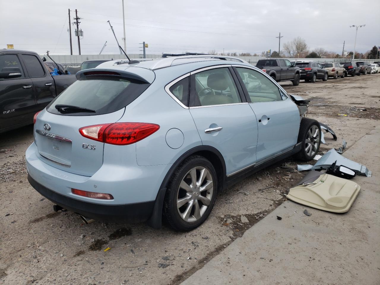 Photo 4 from auction – 2011 INFINITI EX35 BASE with VIN JN1AJ0HR2BM851140