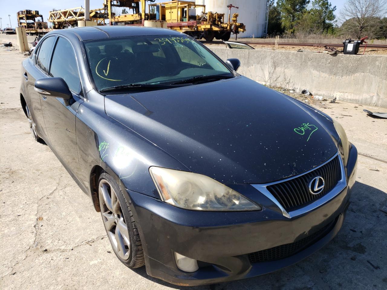 LEXUS IS 250 2010 with VIN JTHBF5C24A5124387 - Photo from auction