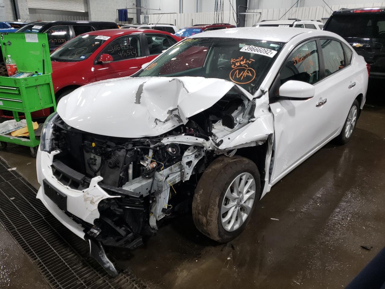 Photo 2 from auction – 2019 NISSAN SENTRA S with VIN 3N1AB7AP1KY403872