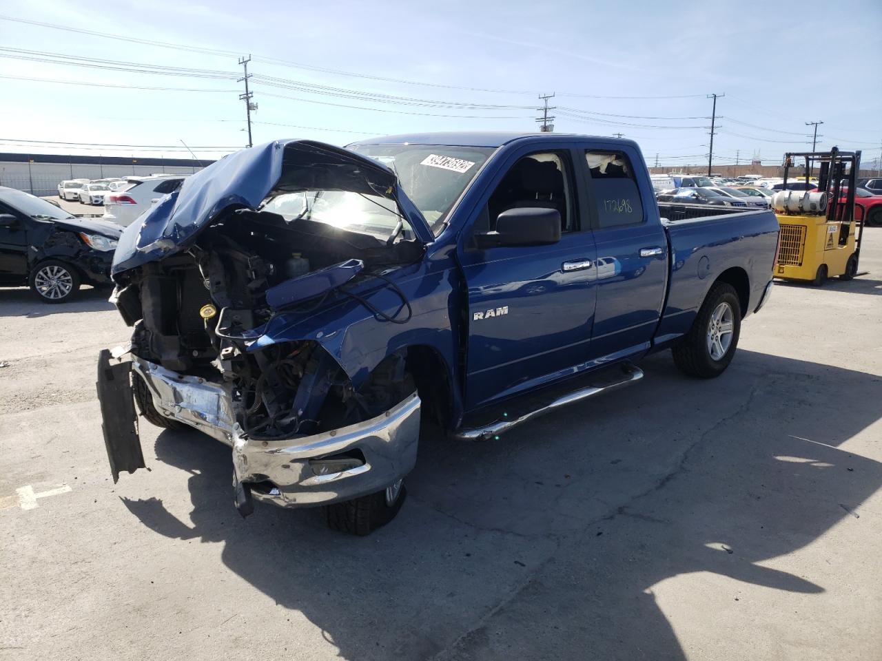 Photo 2 from auction – 2009 DODGE RAM 1500 with VIN 1D3HB18P59S759904