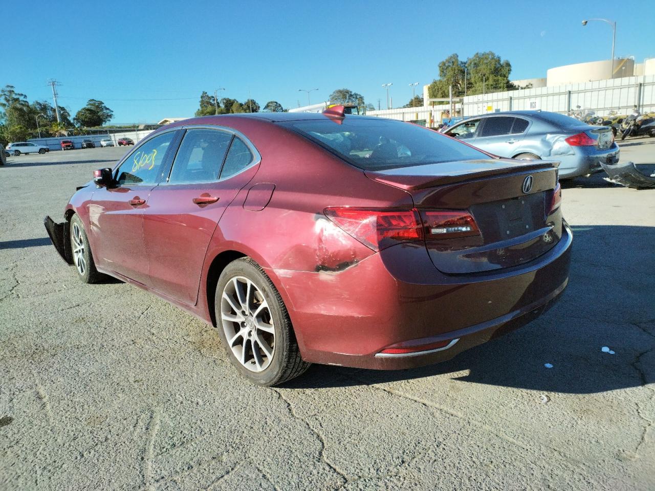 Photo 3 from auction – 2015 ACURA TLX TECH with VIN 19UUB2F5XFA001736