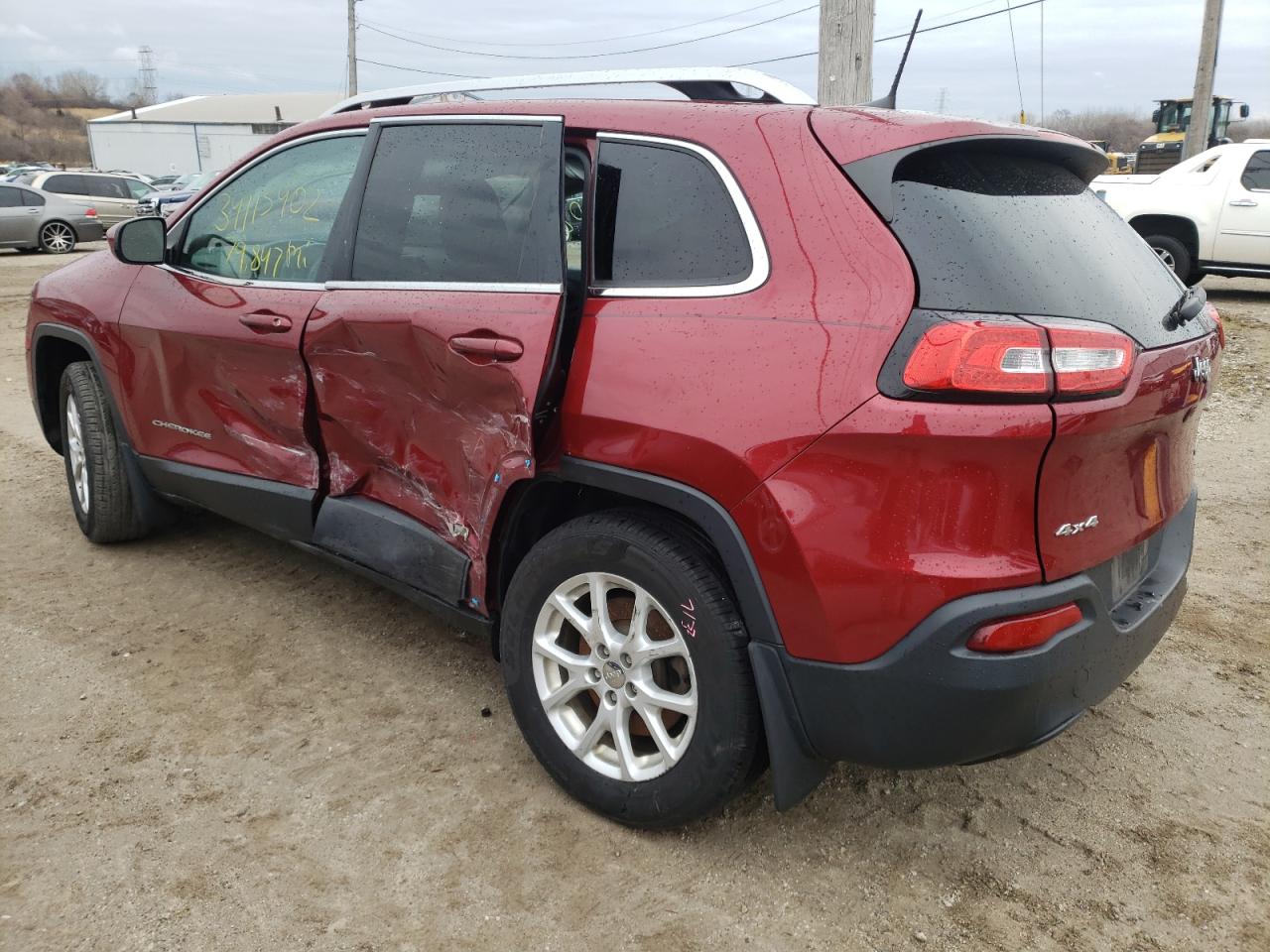 Photo 3 from auction – 2016 JEEP CHEROKEE with VIN 1C4PJMCB4GW373727