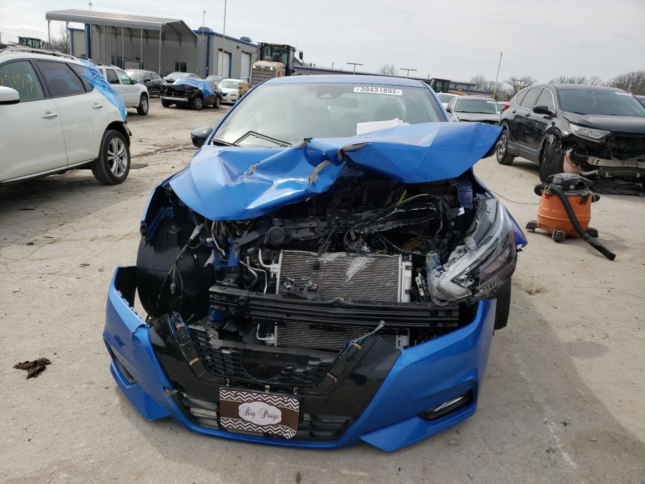 Photo 9 from auction – 2020 NISSAN VERSA SR with VIN 3N1CN8FV6LL910651