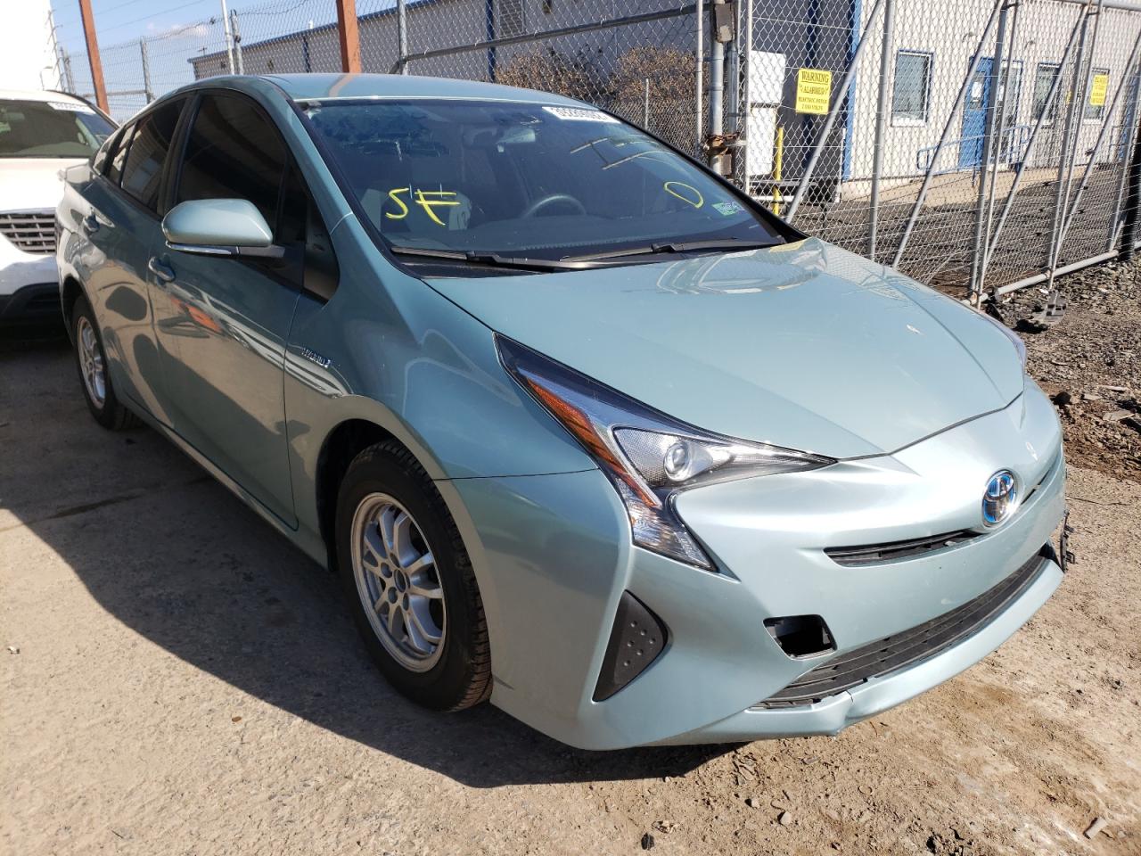 TOYOTA PRIUS 2016 with VIN JTDKBRFU7G3004962 - Photo from auction