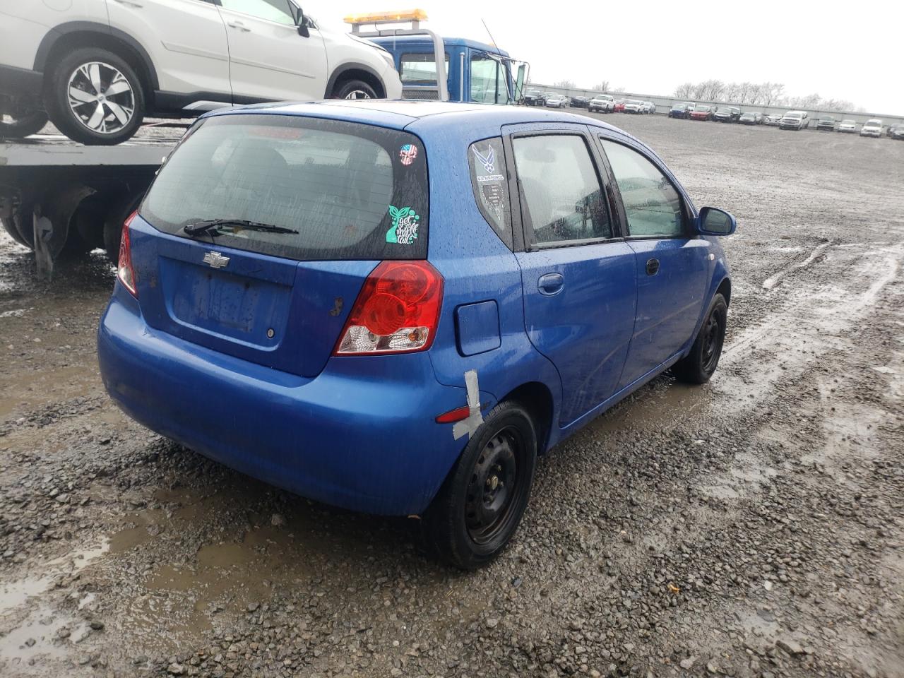 Photo 4 from auction – 2005 CHEVROLET AVEO BASE with VIN KL1TD62605B440552