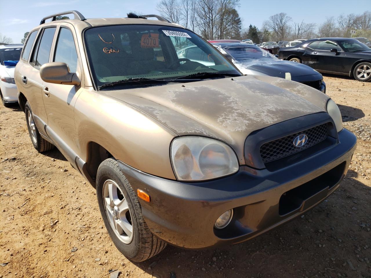 HYUNDAI SANTA FE G 2004 with VIN KM8SC13D64U585908 - Photo from auction