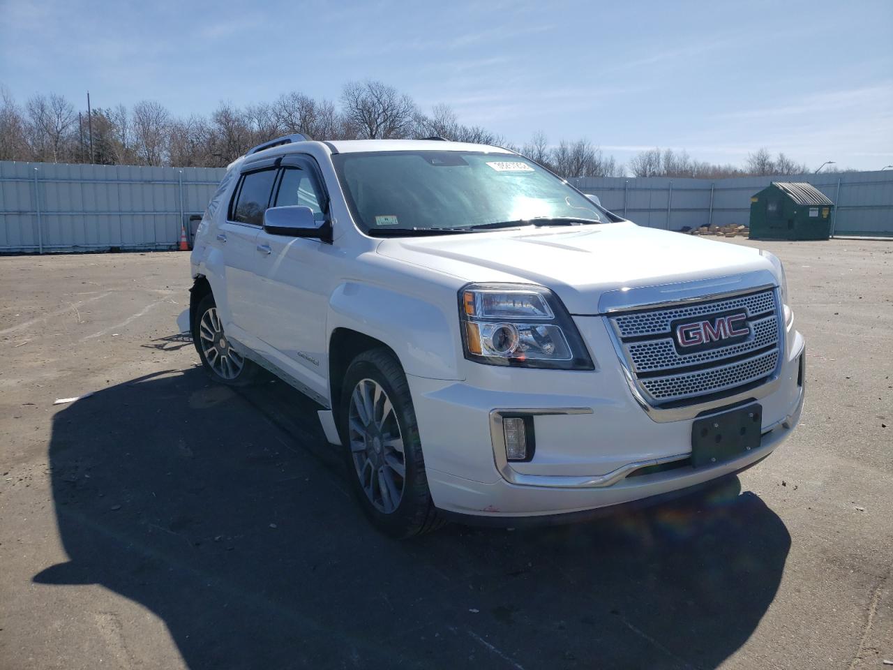 GMC TERRAIN DE 2017 with VIN 2GKFLVE31H6207151 - Photo from auction