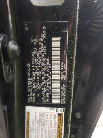 Photo 10 from auction – 2012 TOYOTA 4RUNNER SR with VIN JTEBU5JR8C5083073