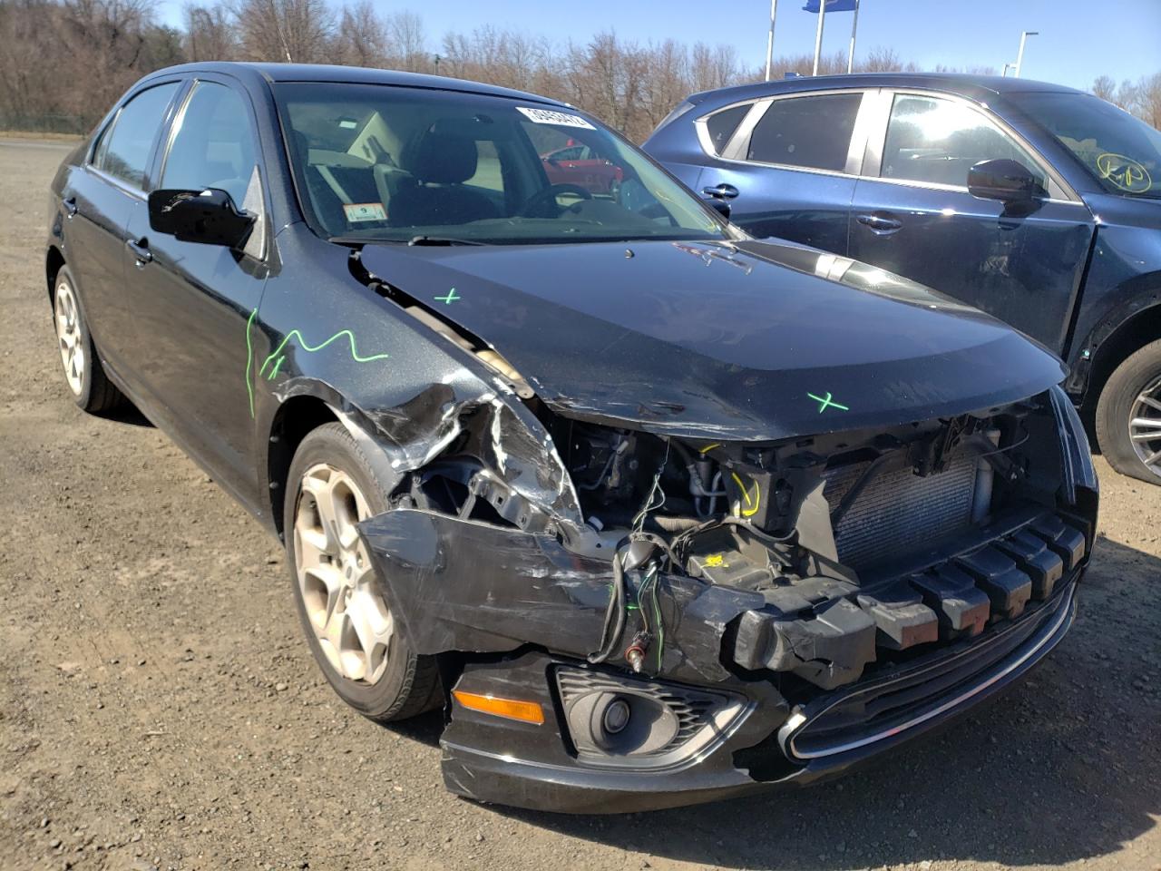 FORD FUSION SE 2011 with VIN 3FAHP0HG5BR115072 - Photo from auction