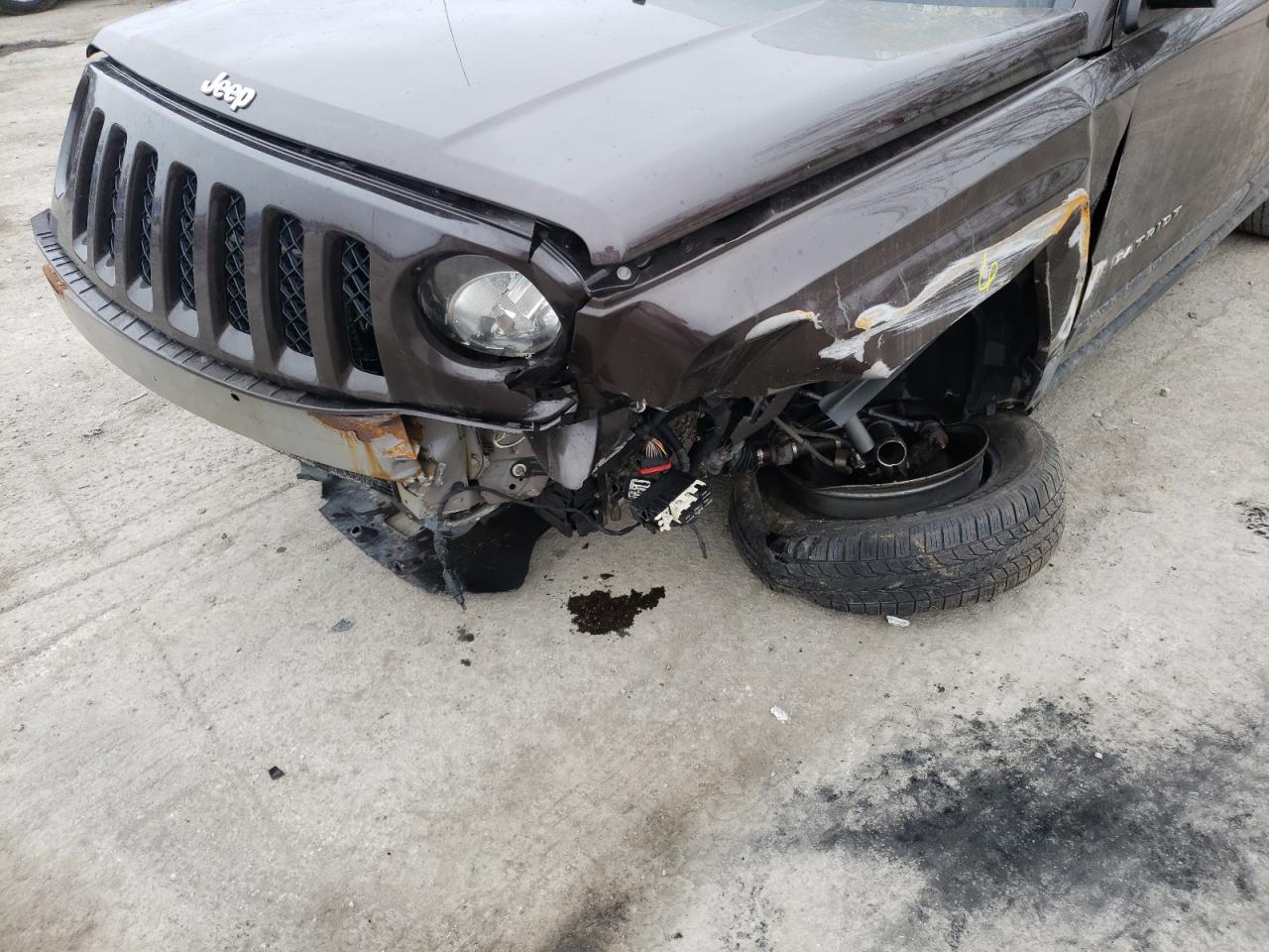Photo 9 from auction – 2014 JEEP PATRIOT SP with VIN 1C4NJRBB3ED625496