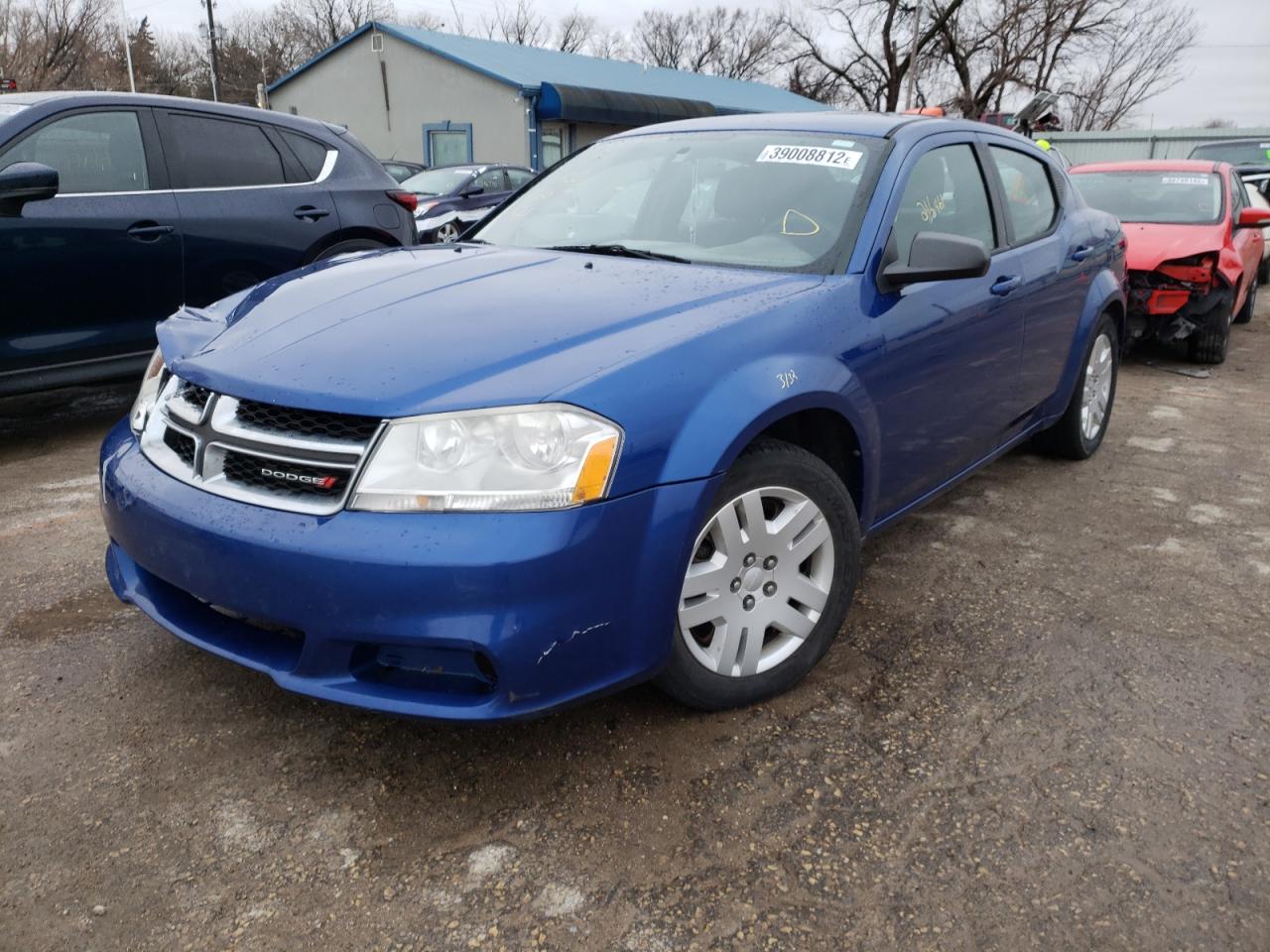 Photo 2 from auction – 2013 DODGE AVENGER SE with VIN 1C3CDZAB5DN615937