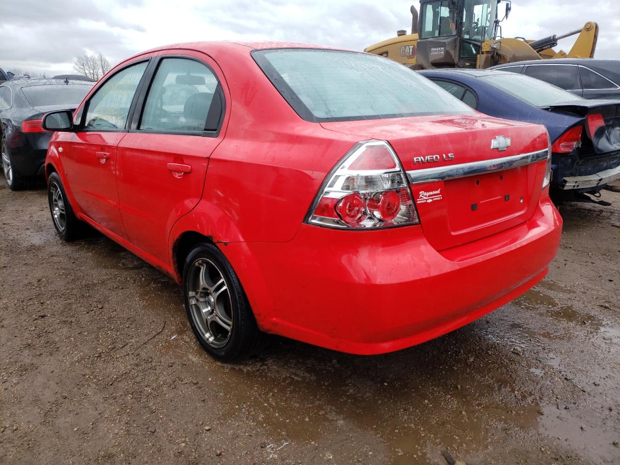 Photo 3 from auction – 2008 CHEVROLET AVEO BASE with VIN KL1TD56608B153401