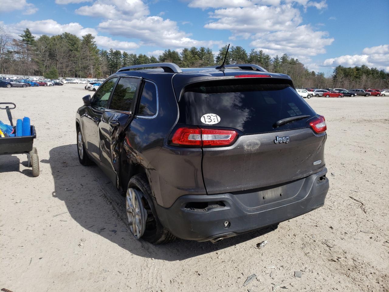 Photo 3 from auction – 2014 JEEP CHEROKEE L with VIN 1C4PJLCB4EW183319