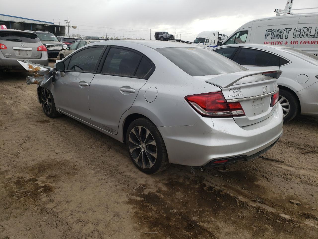 Photo 3 from auction – 2013 HONDA CIVIC SI with VIN 2HGFB6E55DH702491