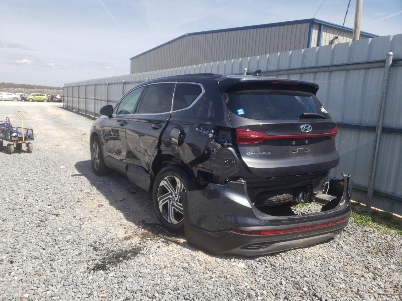 Photo 3 from auction – 2021 HYUNDAI SANTA FE S with VIN 5NMS14AJ7MH340322