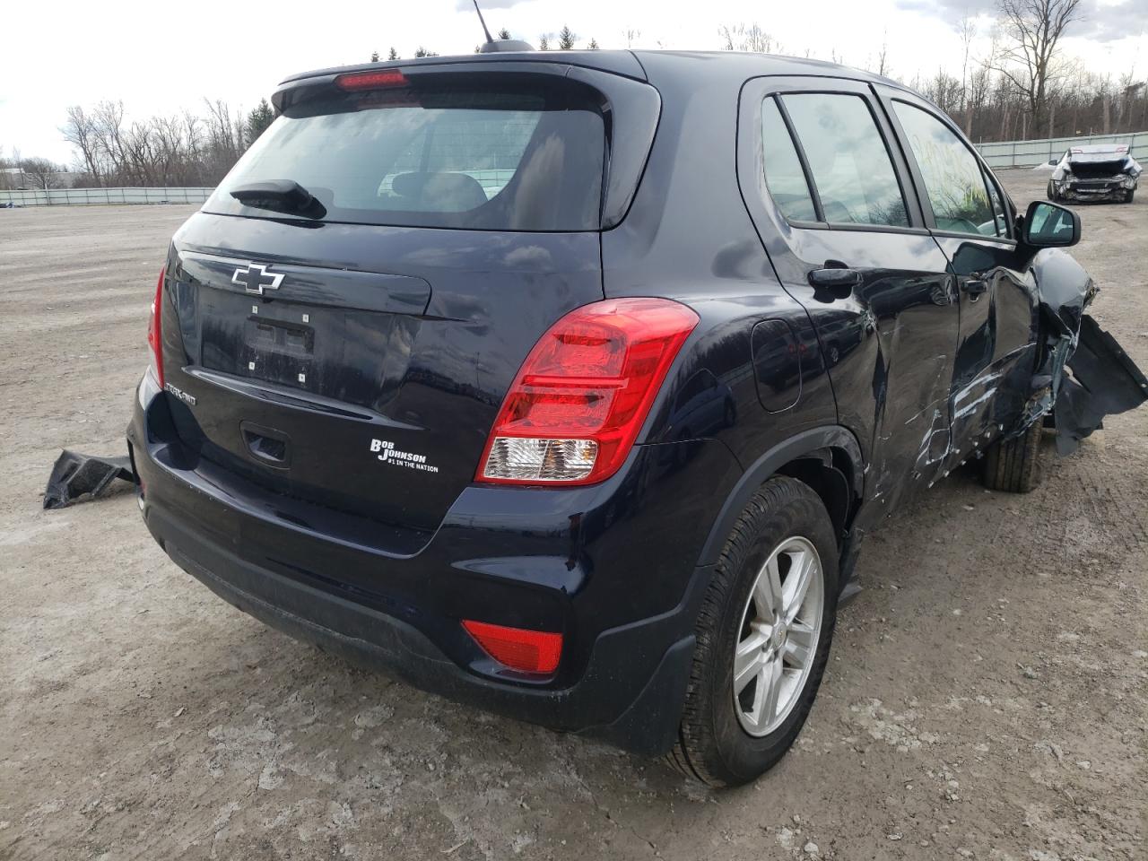 Photo 4 from auction – 2021 CHEVROLET TRAX LS with VIN KL7CJNSB5MB347465
