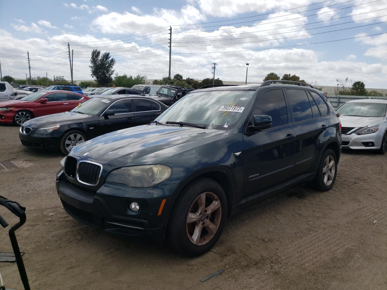 Photo 2 from auction – 2009 BMW X5 XDRIVE3 with VIN 5UXFE43599L266184