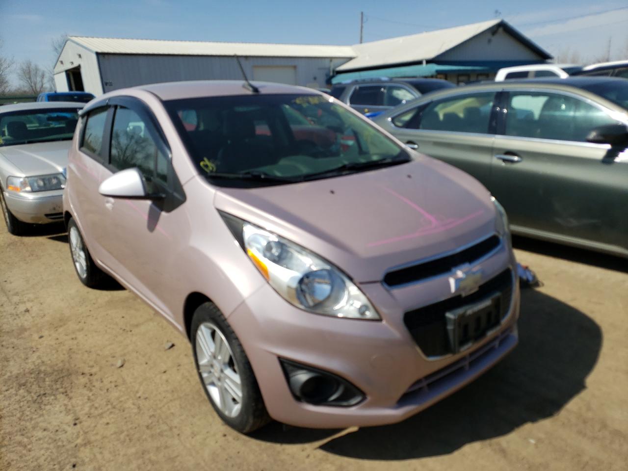 CHEVROLET SPARK 1LT 2013 with VIN KL8CD6S97DC539311 - Photo from auction