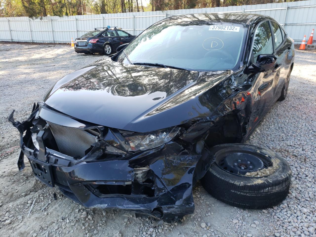 Photo 2 from auction – 2018 HONDA CIVIC LX with VIN 2HGFC2F50JH504708