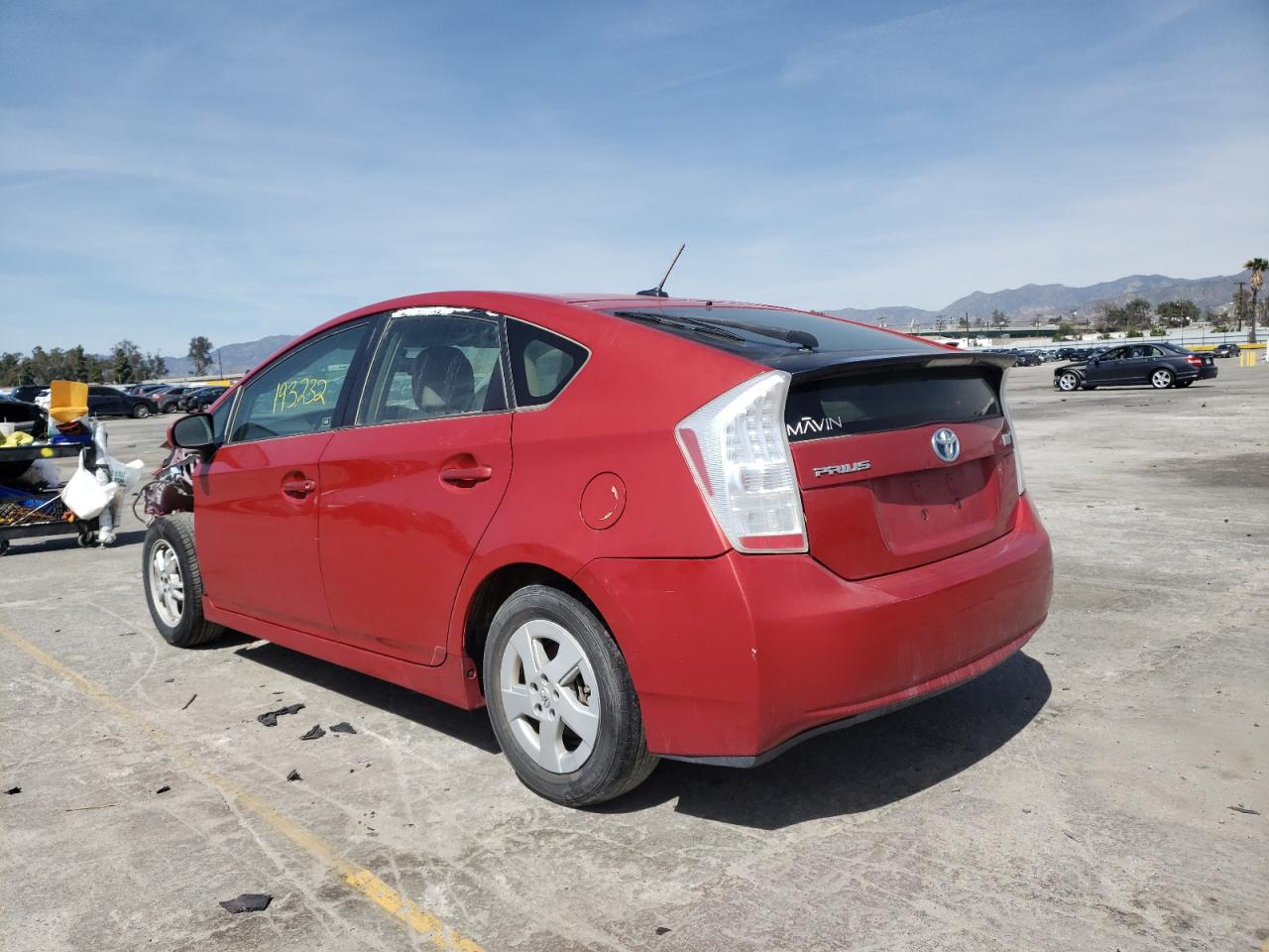 Photo 3 from auction – 2010 TOYOTA PRIUS with VIN JTDKN3DU7A5206042