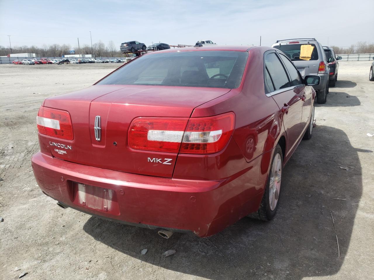 Photo 4 from auction – 2008 LINCOLN MKZ with VIN 3LNHM26TX8R642897