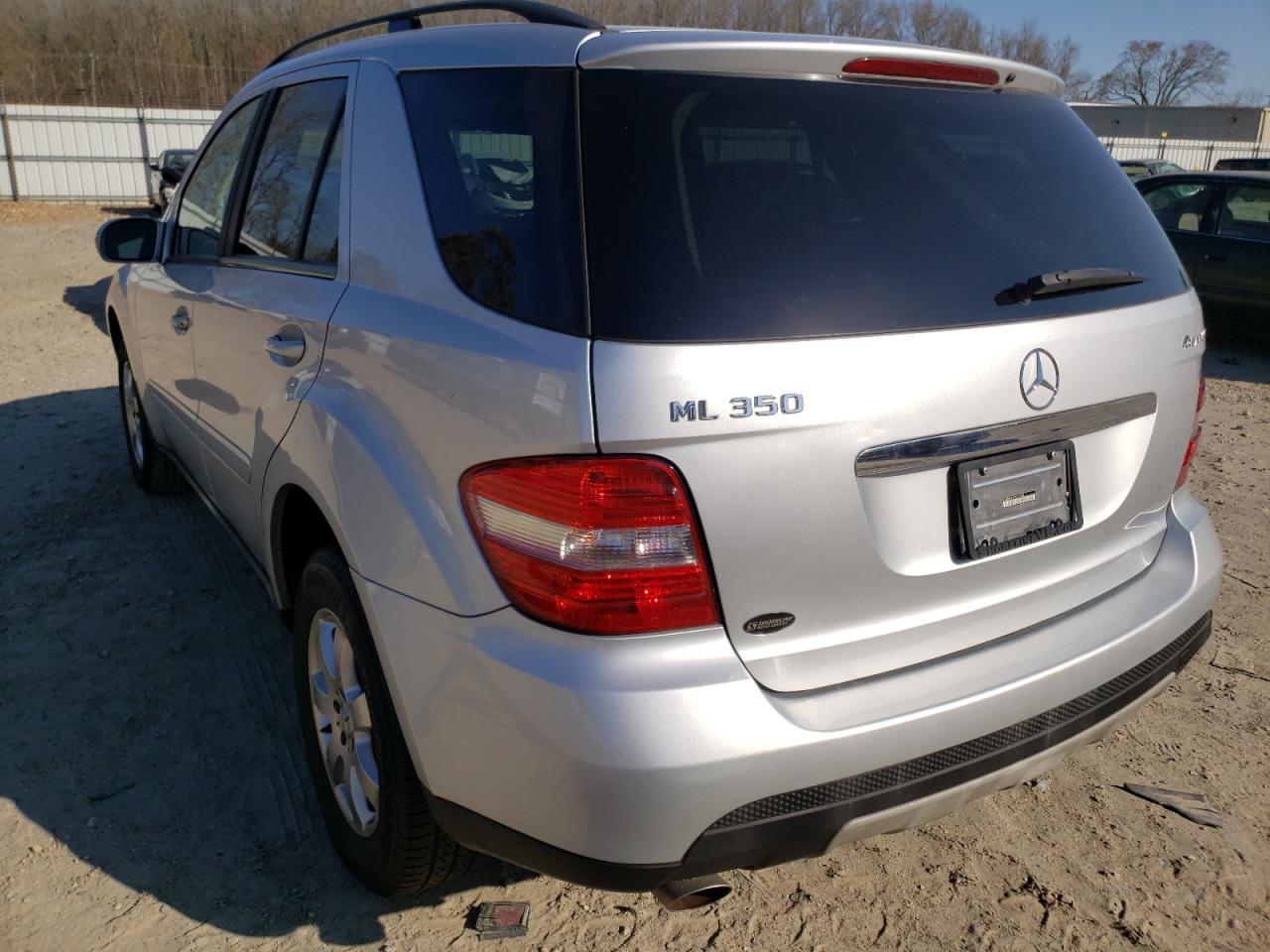 Photo 3 from auction – 2007 MERCEDES-BENZ ML 350 with VIN 4JGBB86E67A211658