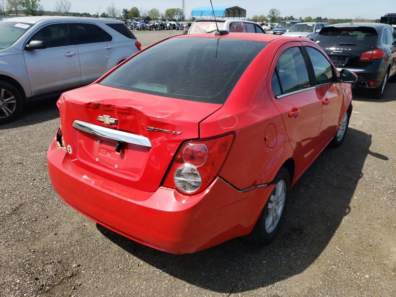 Photo 4 from auction – 2015 CHEVROLET SONIC LT with VIN 1G1JC5SH2F4168311
