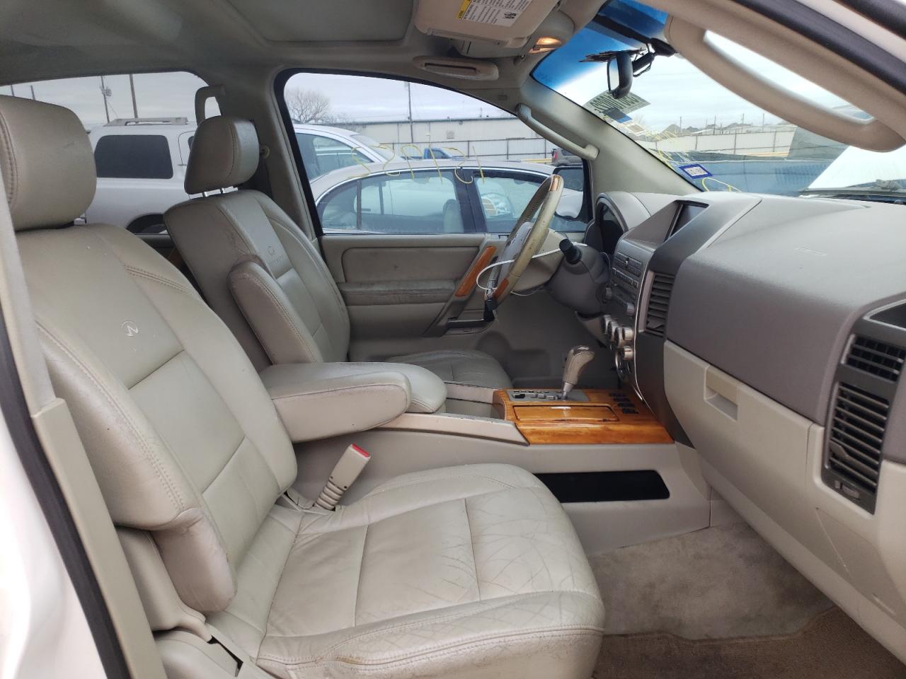 Photo 5 from auction – 2005 INFINITI QX56 with VIN 5N3AA08C55N802430