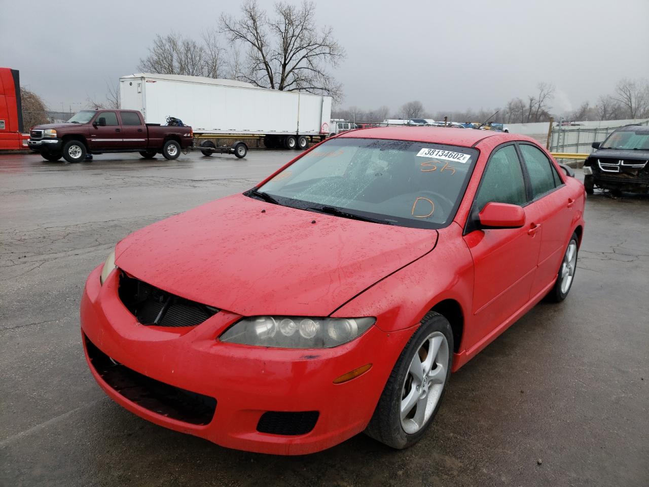 Photo 2 from auction – 2008 MAZDA 6 I with VIN 1YVHP80C485M40187