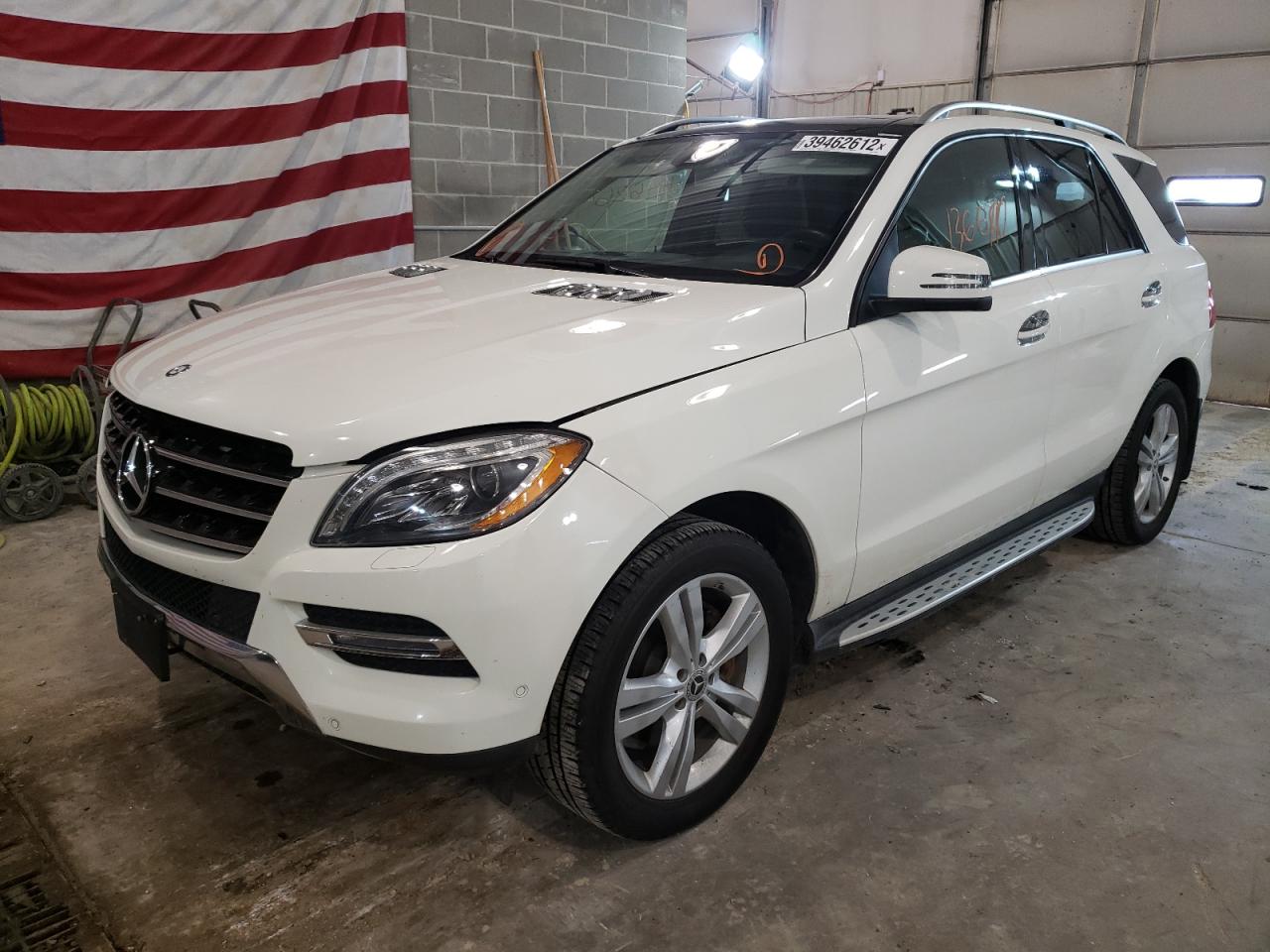 Photo 2 from auction – 2013 MERCEDES-BENZ ML 350 BLU with VIN 4JGDA2EB3DA175682