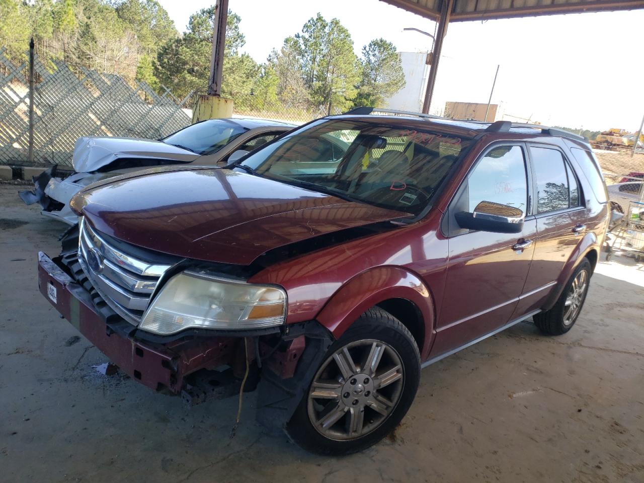 Photo 2 from auction – 2008 FORD TAURUS X L with VIN 1FMDK06W68GA34692