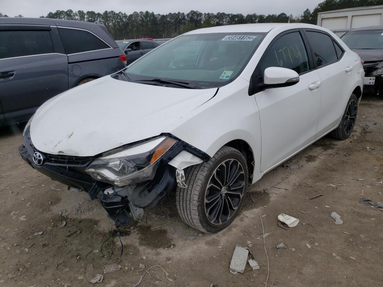 Photo 2 from auction – 2016 TOYOTA COROLLA L with VIN 5YFBURHE6GP553902