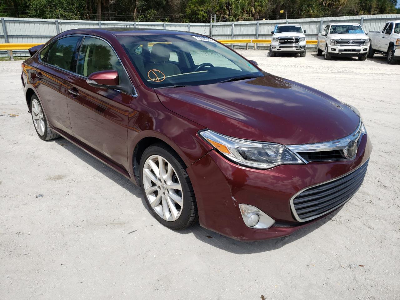 TOYOTA AVALON BAS 2013 with VIN 4T1BK1EB4DU030101 - Photo from auction