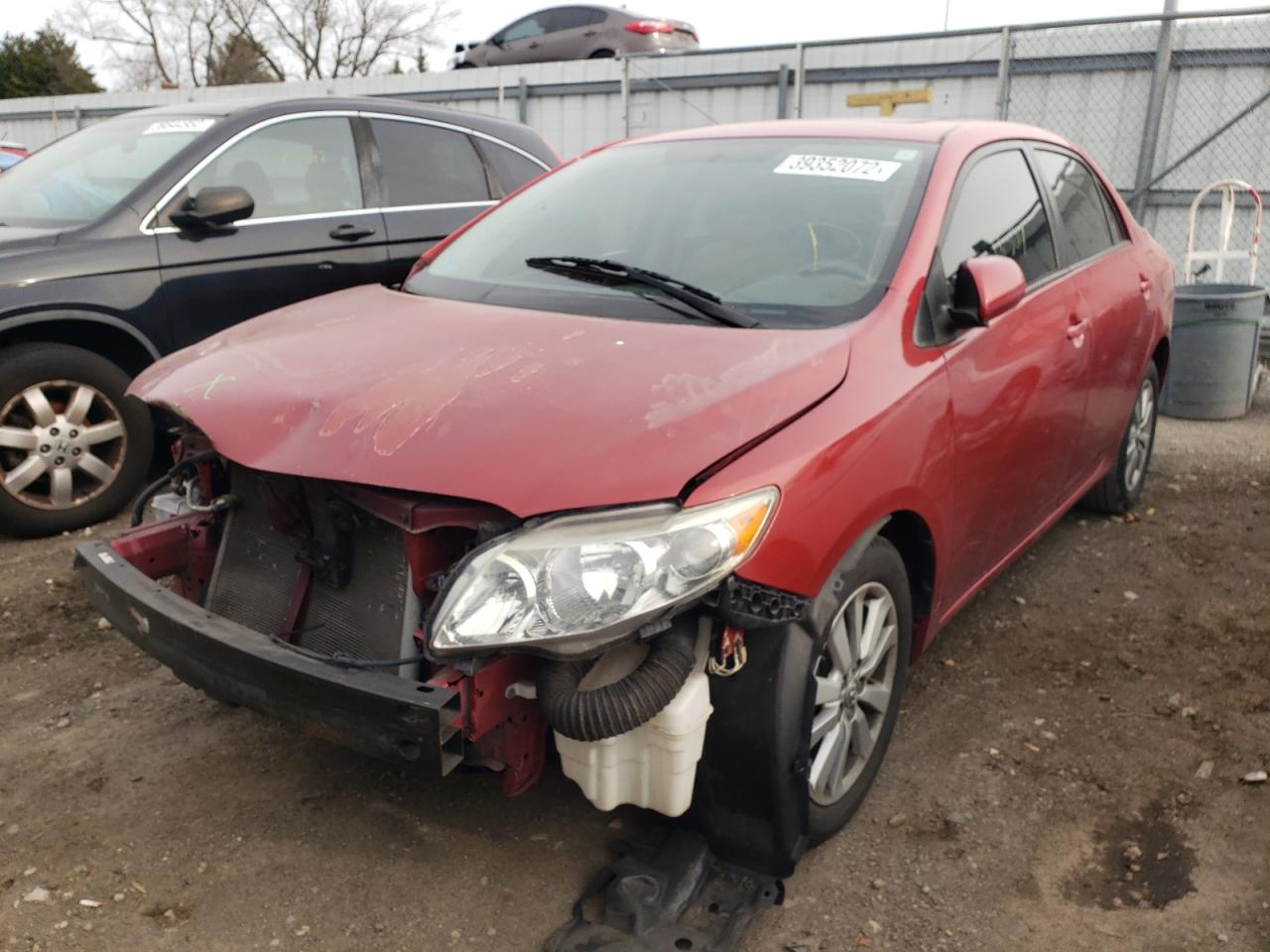Photo 2 from auction – 2009 TOYOTA COROLLA BA with VIN 1NXBU40E59Z074550