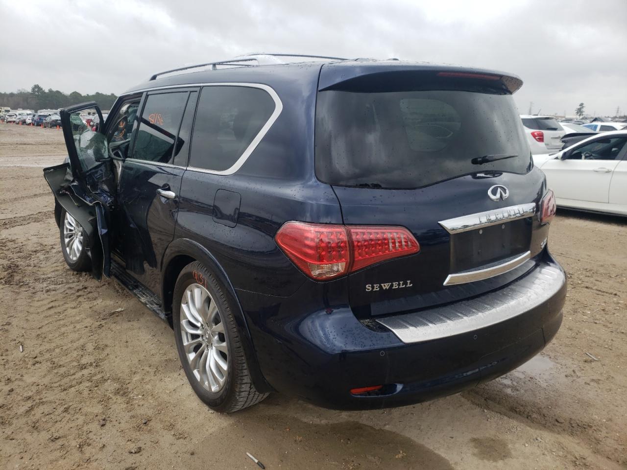 Photo 3 from auction – 2015 INFINITI QX80 with VIN JN8AZ2NF7F9572050