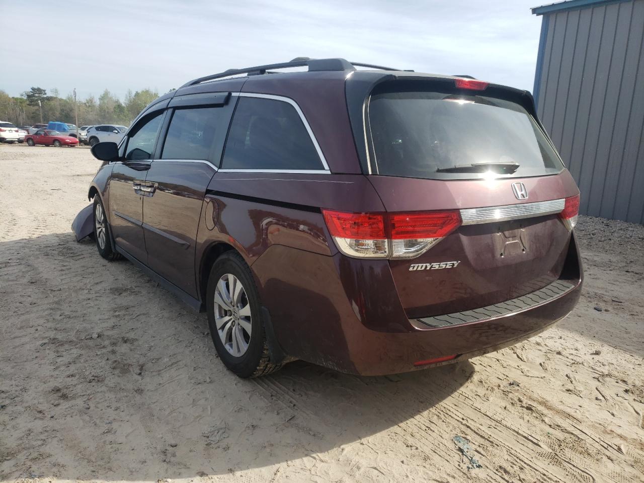 Photo 3 from auction – 2015 HONDA ODYSSEY EX with VIN 5FNRL5H67FB044429