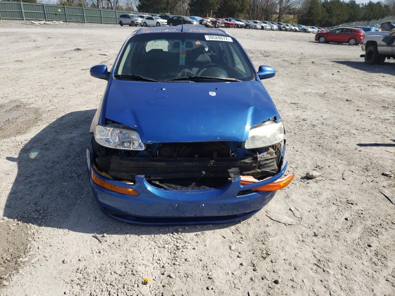 Photo 9 from auction – 2007 CHEVROLET AVEO BASE with VIN KL1TD66637B795891