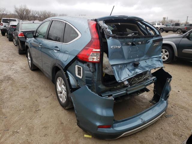 Photo 3 from auction – 2015 HONDA CR-V EX with VIN 2HKRM4H55FH666088