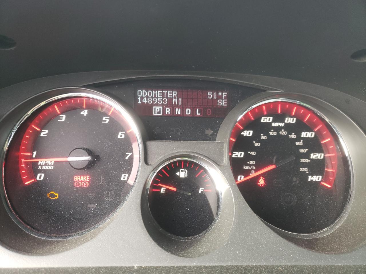 Photo 8 from auction – 2009 GMC ACADIA SLT with VIN 1GKER23D59J165995