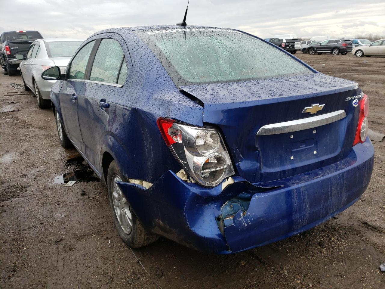 Photo 3 from auction – 2013 CHEVROLET SONIC LT with VIN 1G1JC5SH5D4252376
