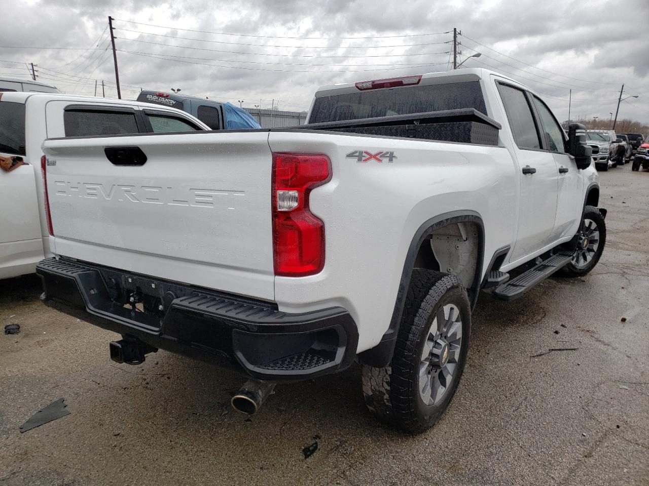 Photo 4 from auction – 2021 CHEVROLET SILVERADO with VIN 1GC4YME74MF220722