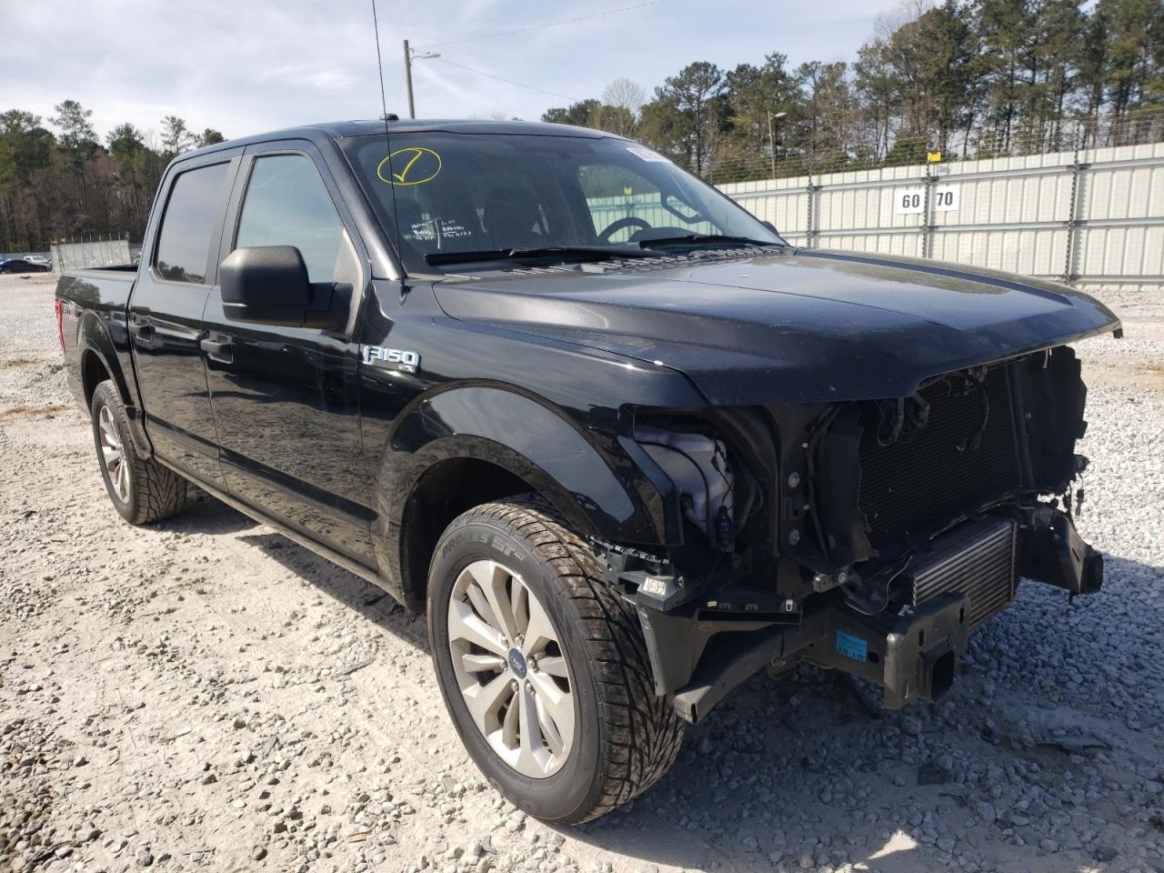 FORD F150 SUPER 2018 with VIN 1FTEW1CP9JFB19540 - Photo from auction