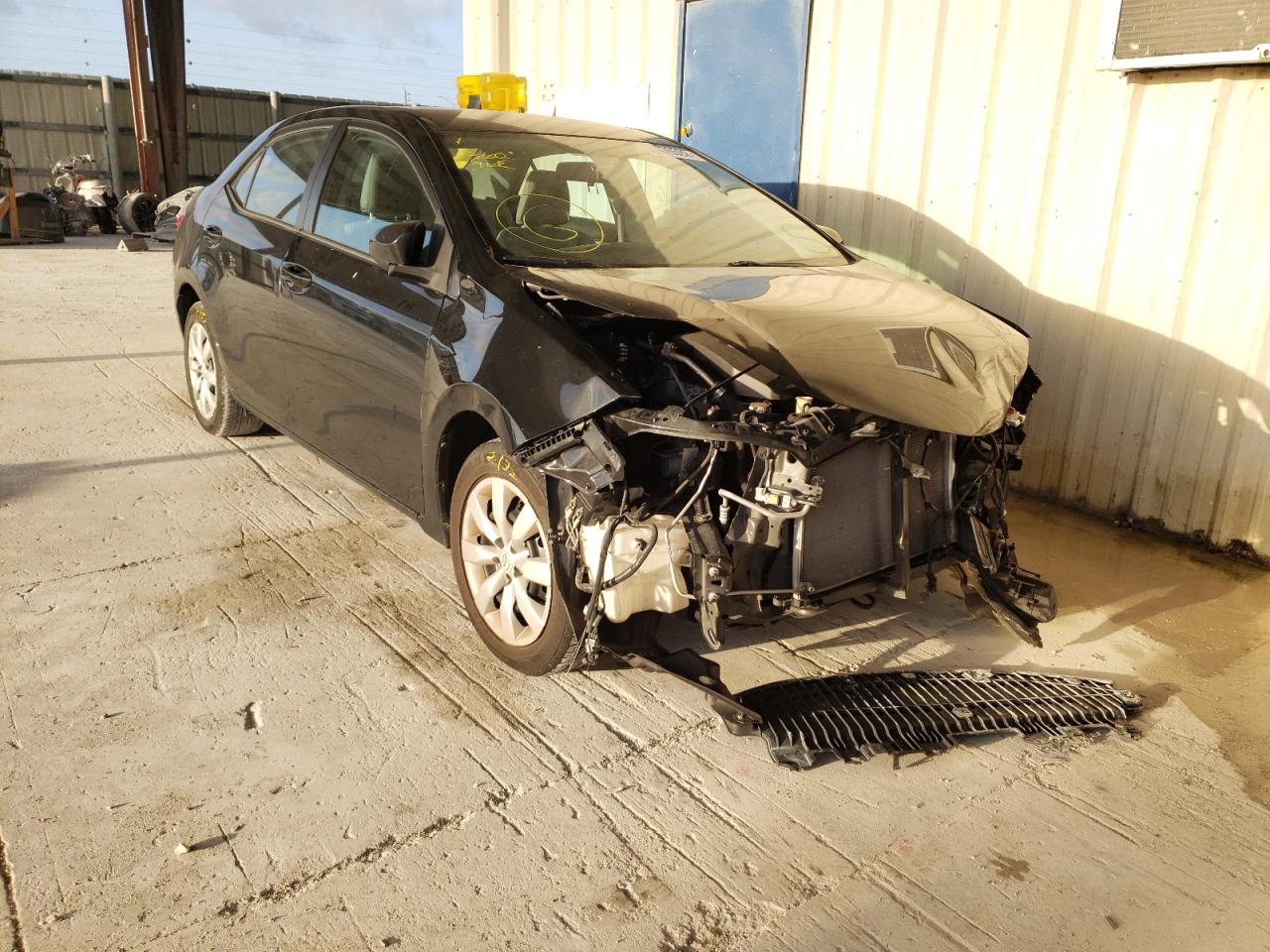 TOYOTA COROLLA L 2015 with VIN 2T1BURHE8FC388272 - Photo from auction