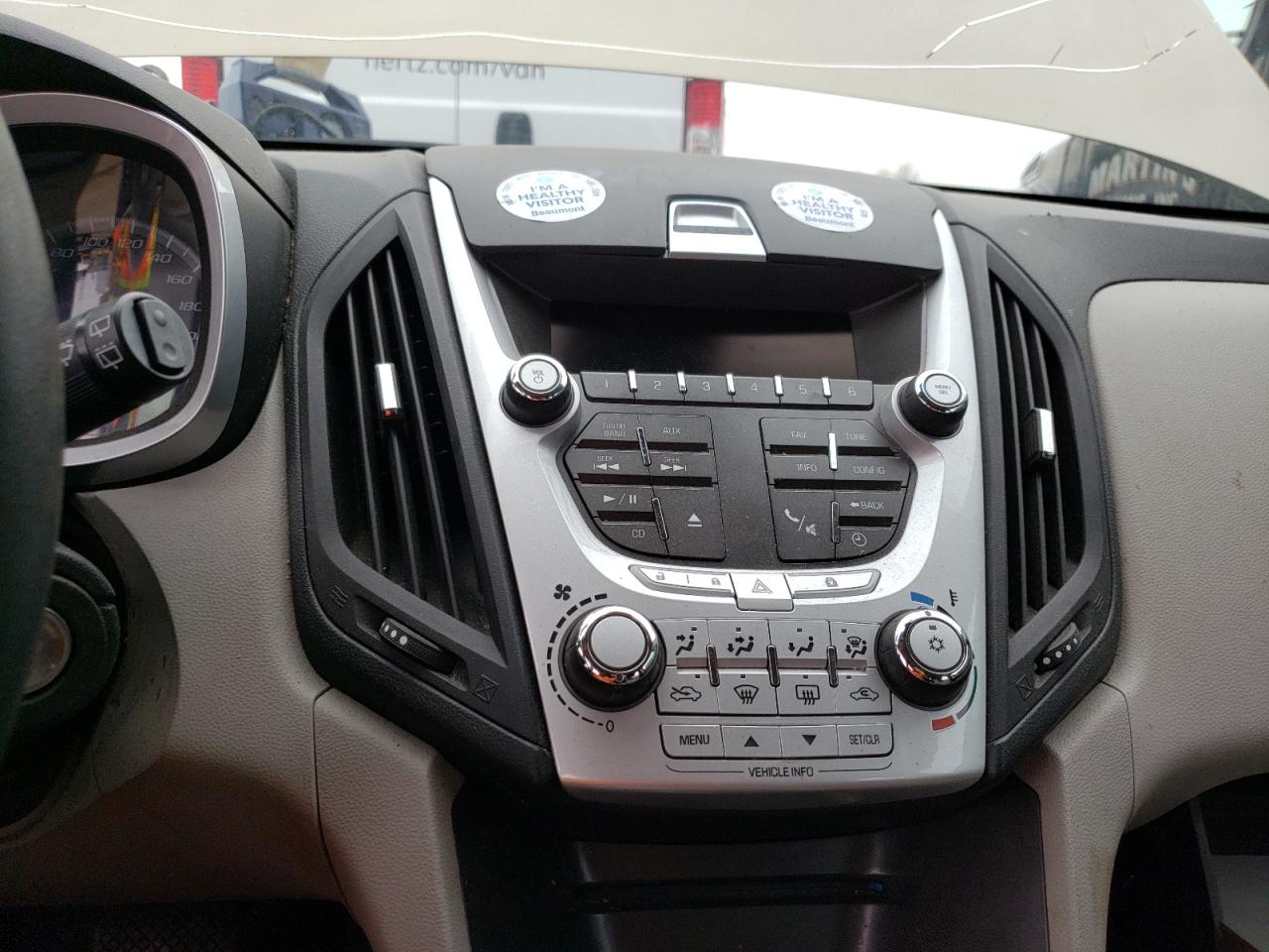 Photo 9 from auction – 2011 CHEVROLET EQUINOX LS with VIN 2GNALBEC4B1161802